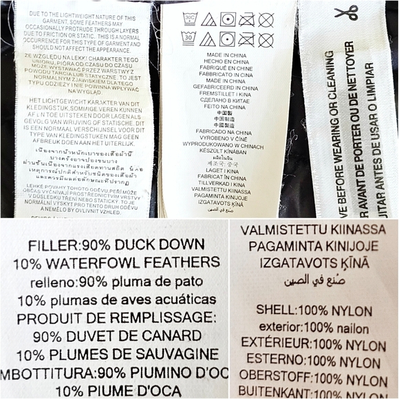 Duck Down MICHAEL Michael Kors Packable Short Down Fill Black Women's Jacket, S - Picture 16 of 16